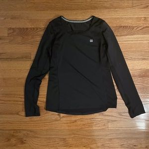 Victoria's Secret Sport Black Long Sleeve Top
